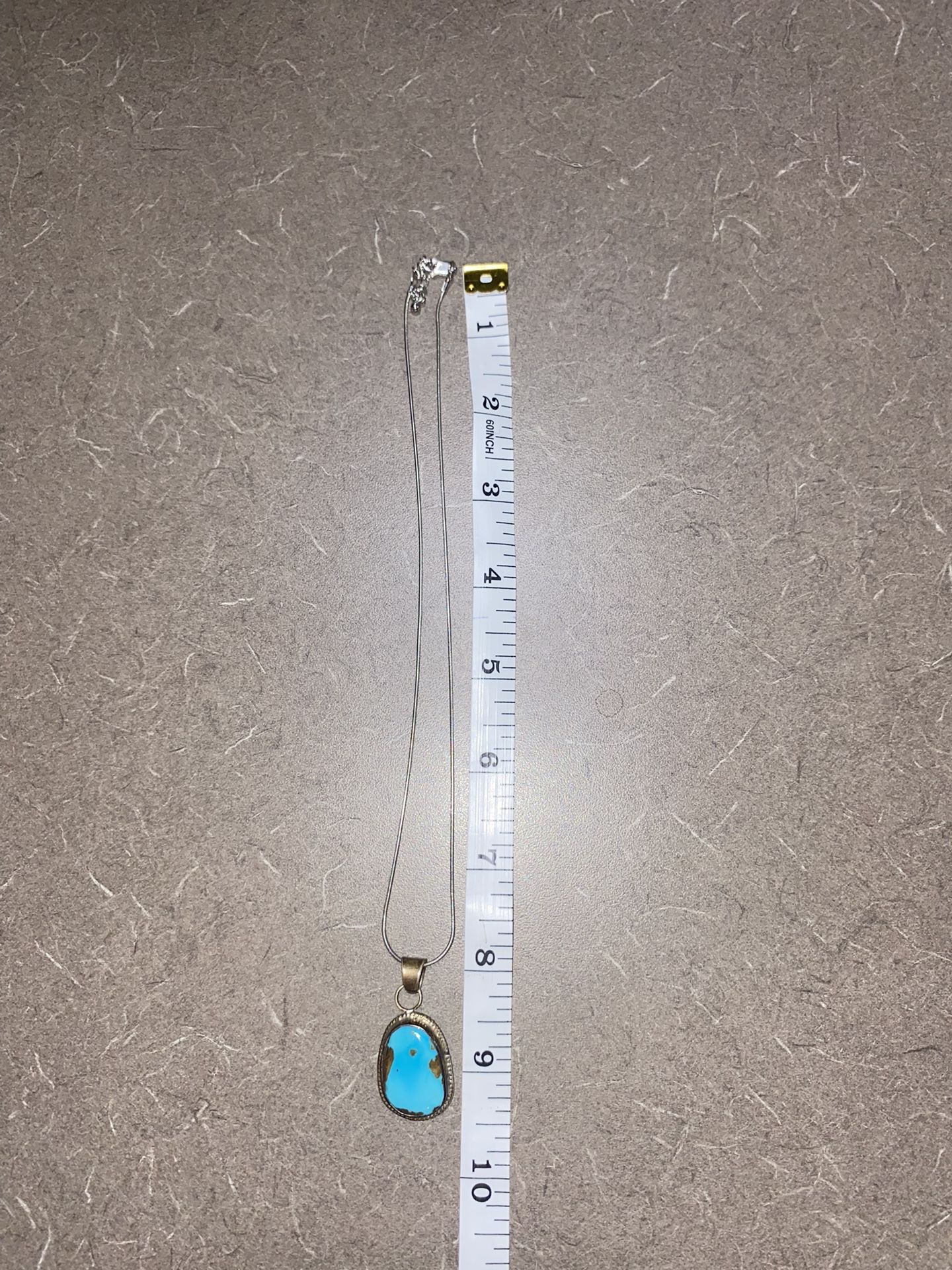 turquoise pendant necklace