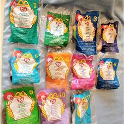 

McDonald’s Teenie beanie baby set 1999, #12 included--- 

