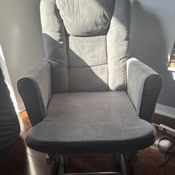 Grey Rocking Chair