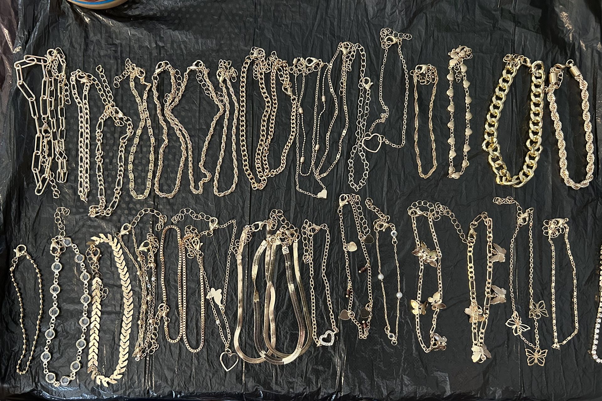 Bracelets/Anklets Gold Tone $5 Each Or 3 For $10