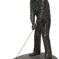 Large Bronze Ltd Golfer Statue