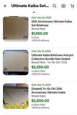 YuGiOh 25th Anniversary Kaiba Set English