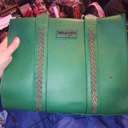 Green wrangler purse