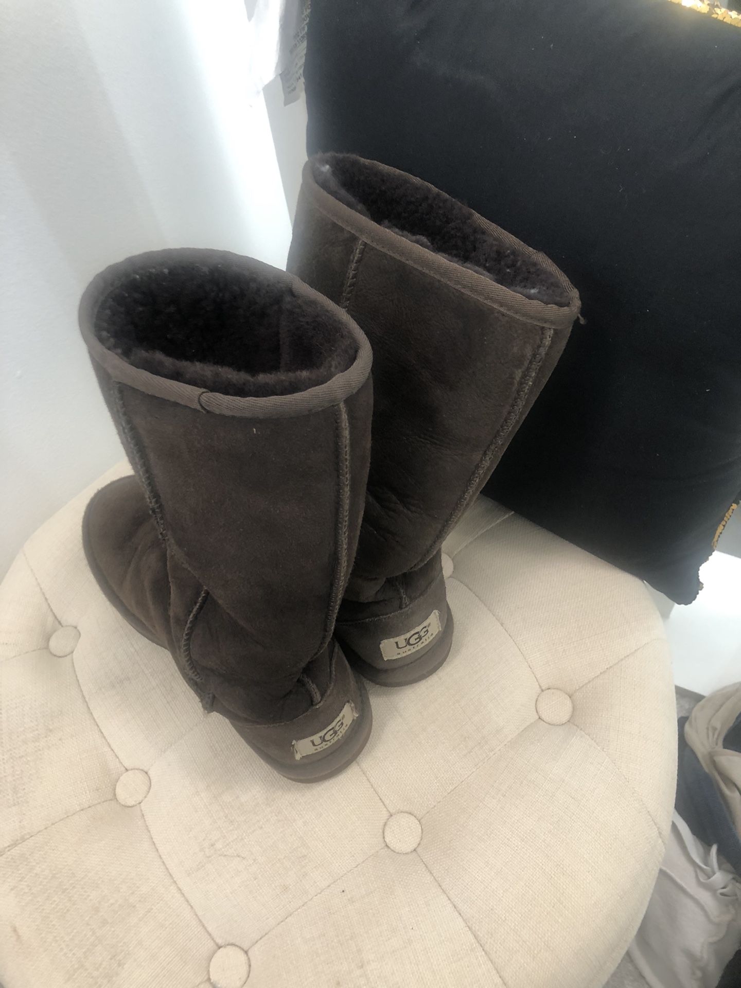 Ugg Women’s Boots Size 4  Tall Ones Real 