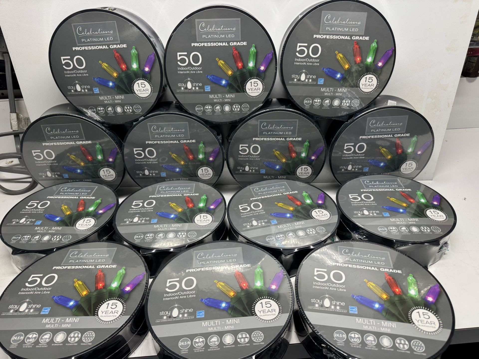New Celebrations LED Multi- Mini Lights. (14) Sets Available. $7 A Set. Must Pick Up