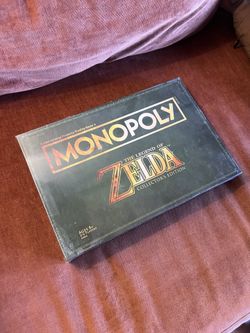 Zelda Monopoly Unopened Box