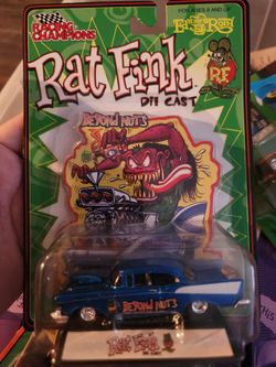 RACING CHAMPIONS RAT FINK Beyond Nuts 1:64 Rare Chevy Die Cast Vehicle Car 2000