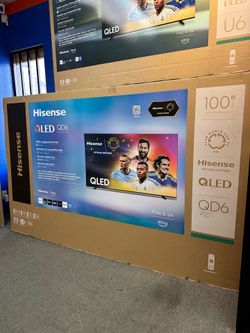 100 Inch Hisense Massive Big Screen 4K Fire Smart Tv