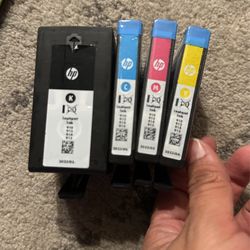 Hp Inks 910, 912, 914, 915 All The Colors