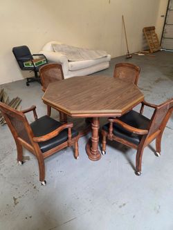 TABLE AND CHAIRS