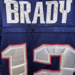 Authentic Tom Brady NFL Reebok Jersey