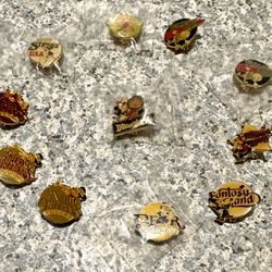 Disney Vintage 1980’s Disneyland 30th Anniversary Enameled 11 Pins Set Lot Rare