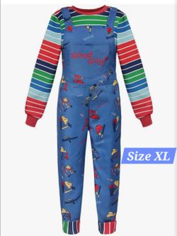 Men's Chucky Halloween Costume Size XL