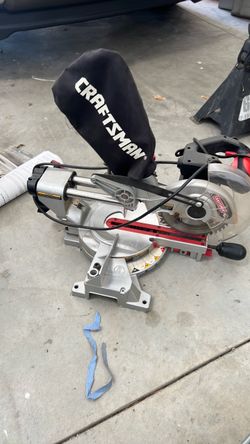 Craftsman 7-1/4" laser miter saw
