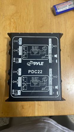 Pyle PDC22 Dual Channel Passive DI Box