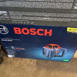 Bosch 800 ft. Rotary Laser Level Complete Kit Self Leveling with Hard Carrying Case