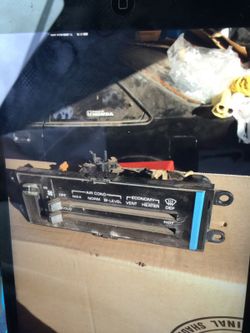 84 cutlass Ac control