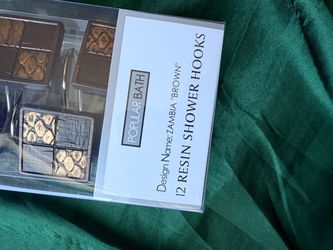 Luxury Shower Hooks Unopened New