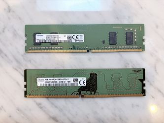 4GB DDR4 UDIMM Memory for desktop