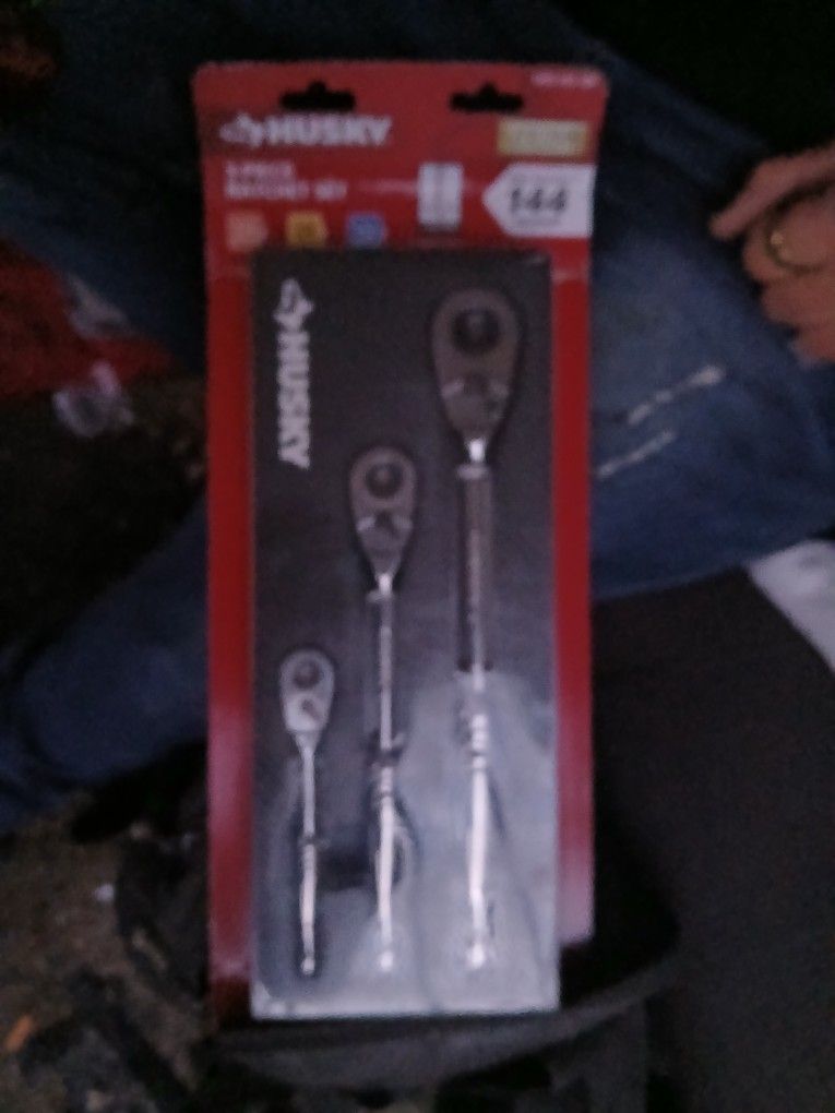 Husky 3 Piece Ratchet - $40 OBO