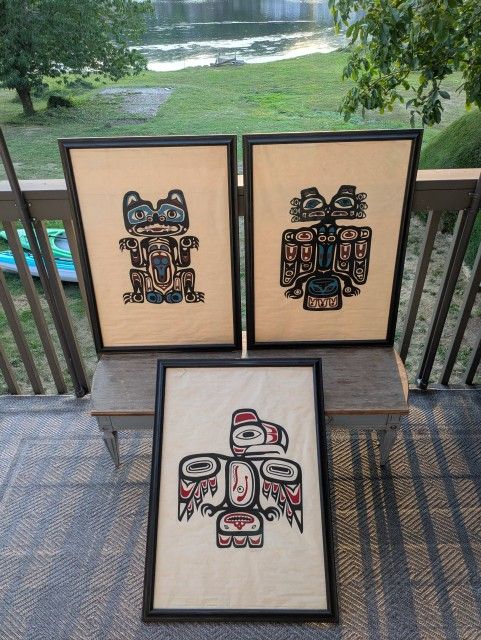 Three Large PNW Prints