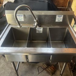 Three Sided Sink 
