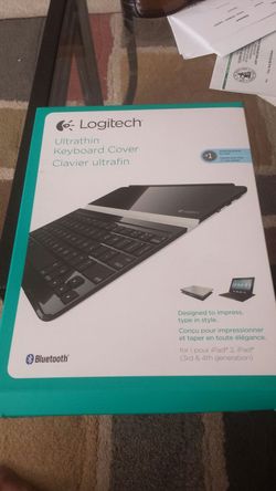 New Logitech Bluetooth keyboard for iPads
