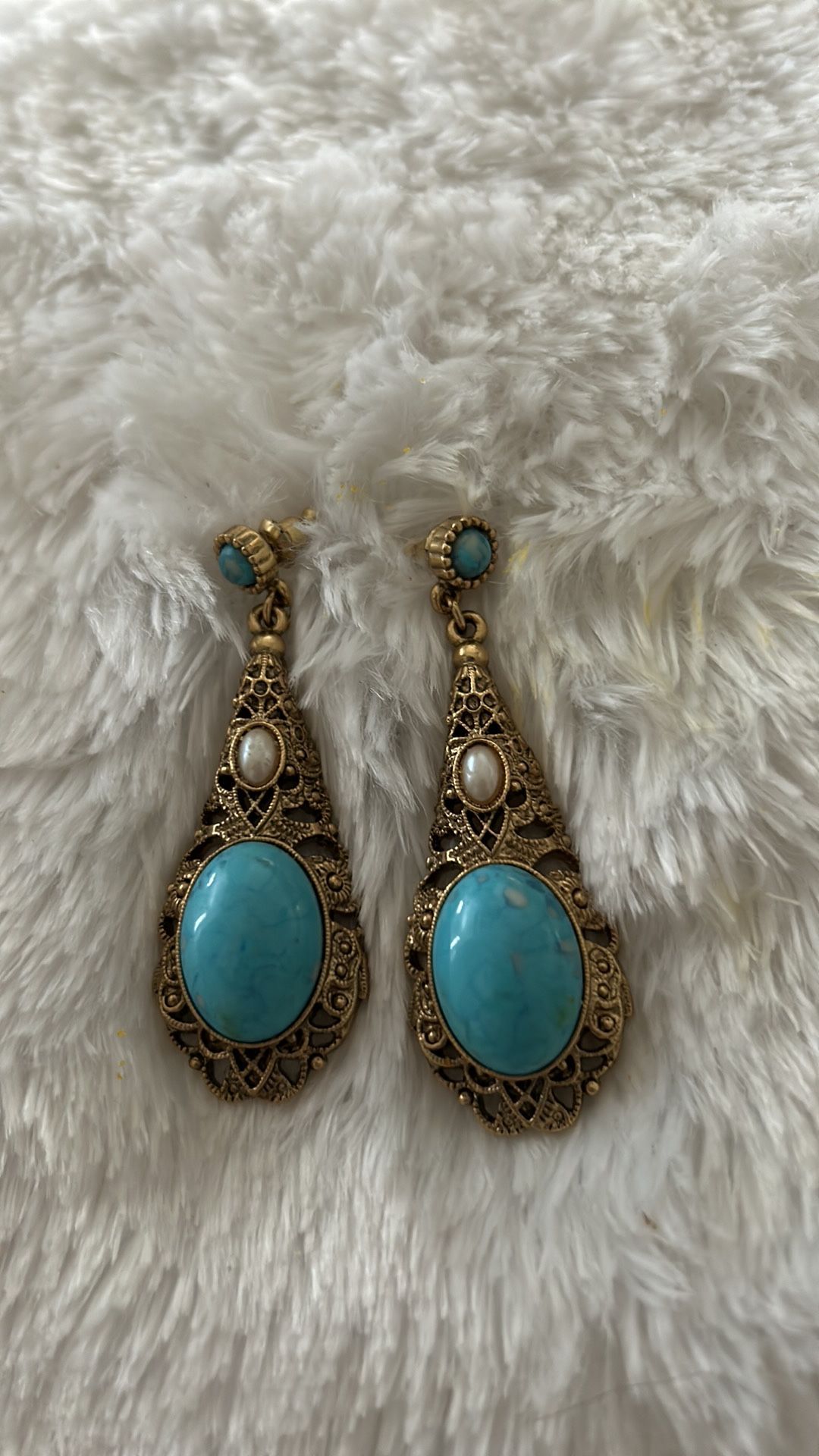 Beautiful costume jewelry earrings