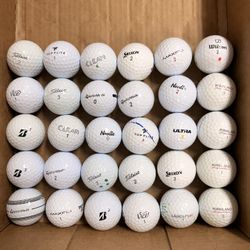 30 Golf Balls Bridgestone, TaylorMade, Titleist , MAXFLI, KIRKLAND & More West LV Check Out My Listings For More Golf Balls