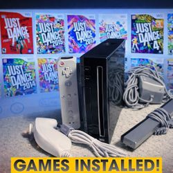 Nintendo Wii With Many Games Installed 