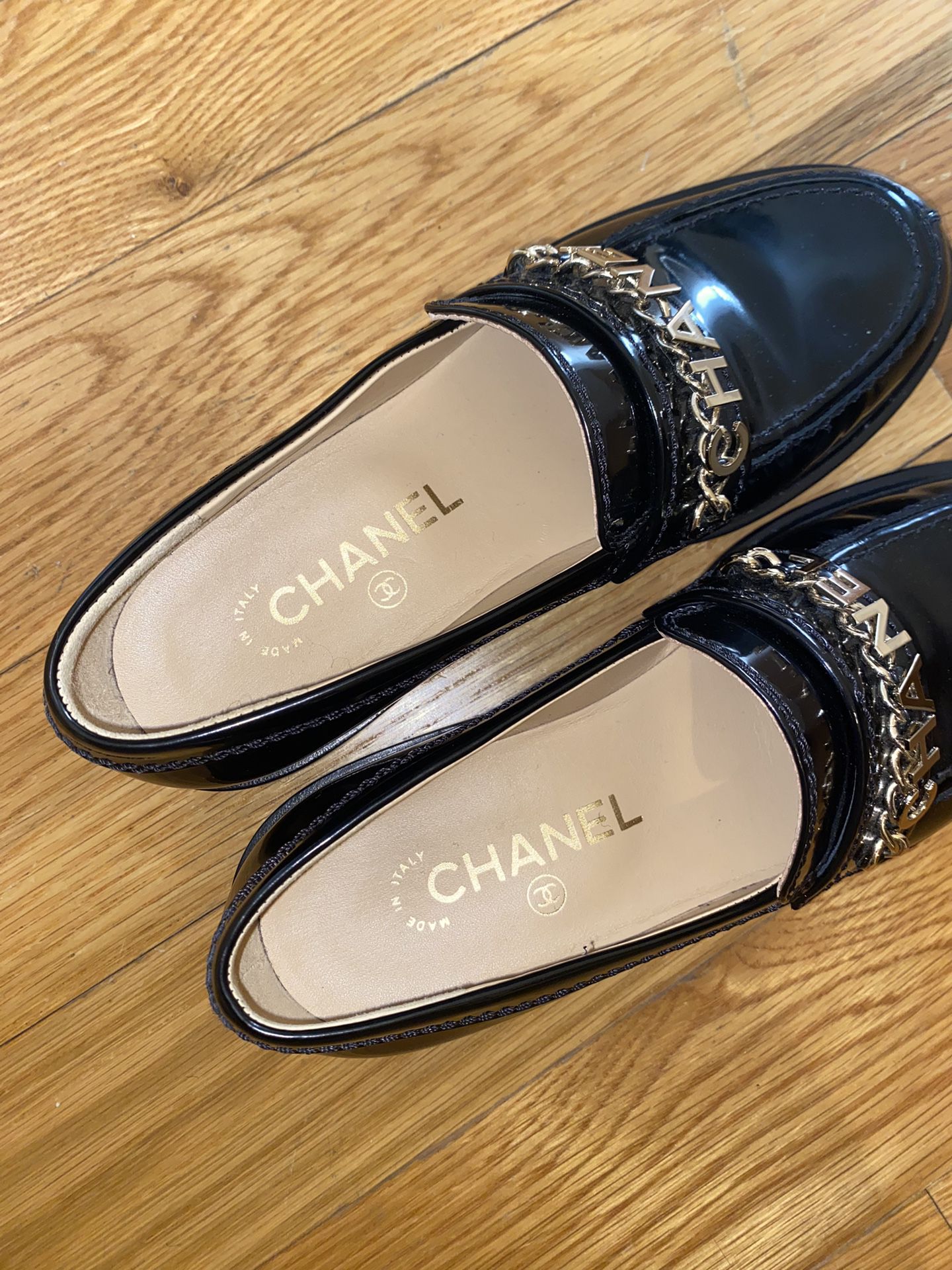 CHANEL Shiny Calfskin Loafers '22 for Sale in New York, NY - OfferUp