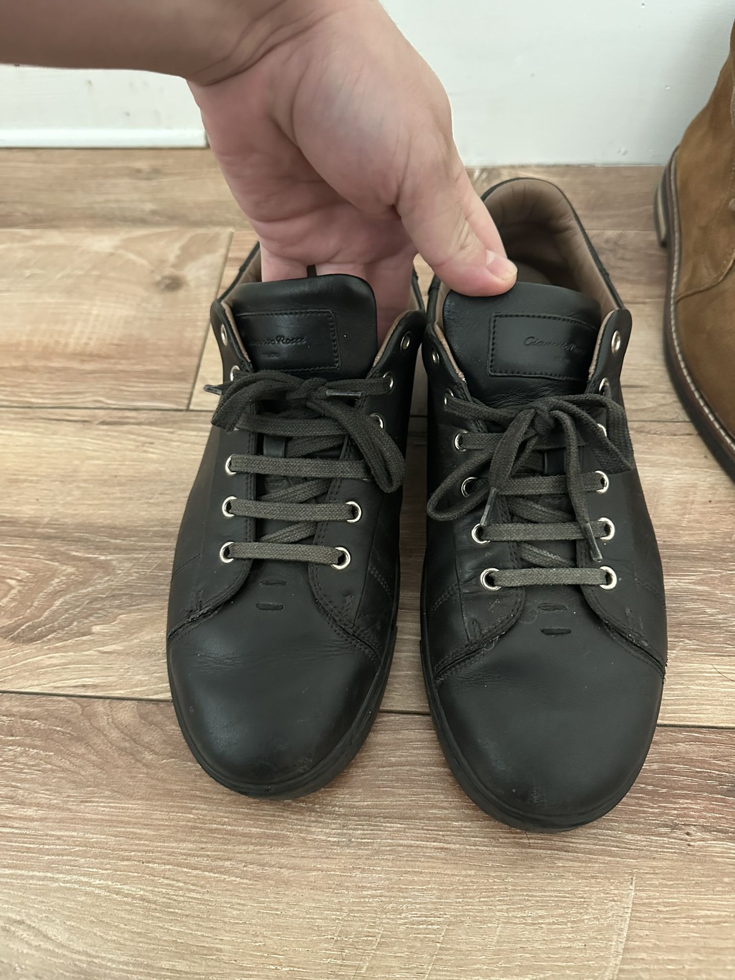 Leather Shoe Gianvito Rossi Sneakers Gianvito Rossi Leather Low