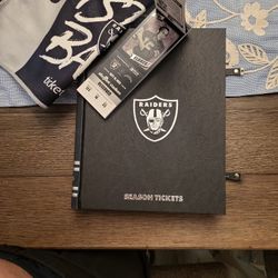 20025 Raiders season ticket black hole VS Los Angeles Chargers football NFL