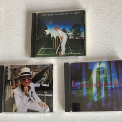 Set Of All 3 Elton John Greatest Hits CDs!