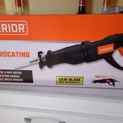 Brand New warrior reciprocating saw....NO Blade