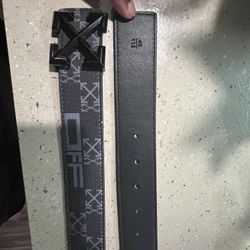 Off White Designer Belt