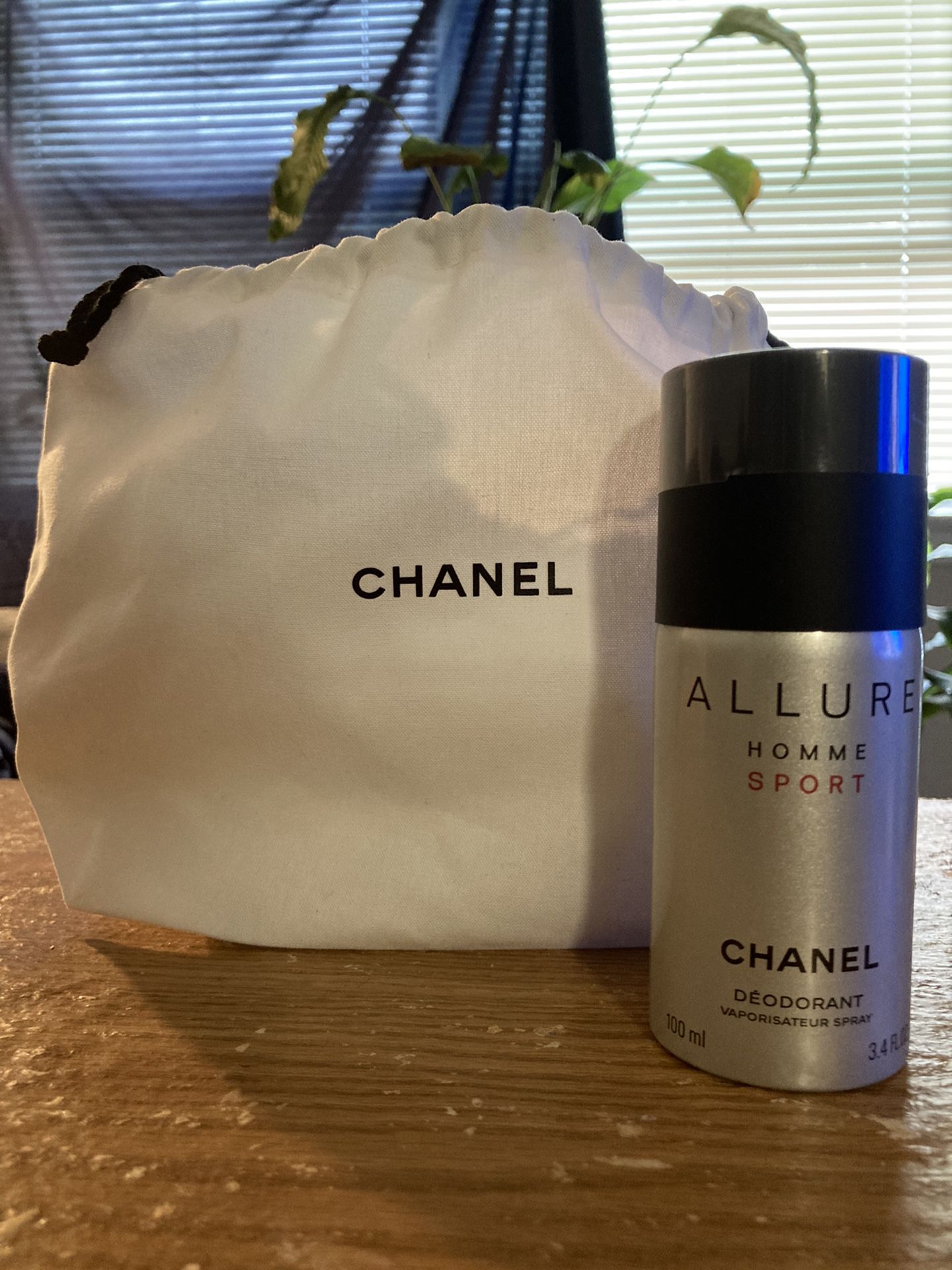 Chanel Allure Homme Sport 3.4oz deodorizing Spray