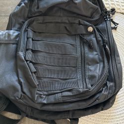 Med Black Backpack 