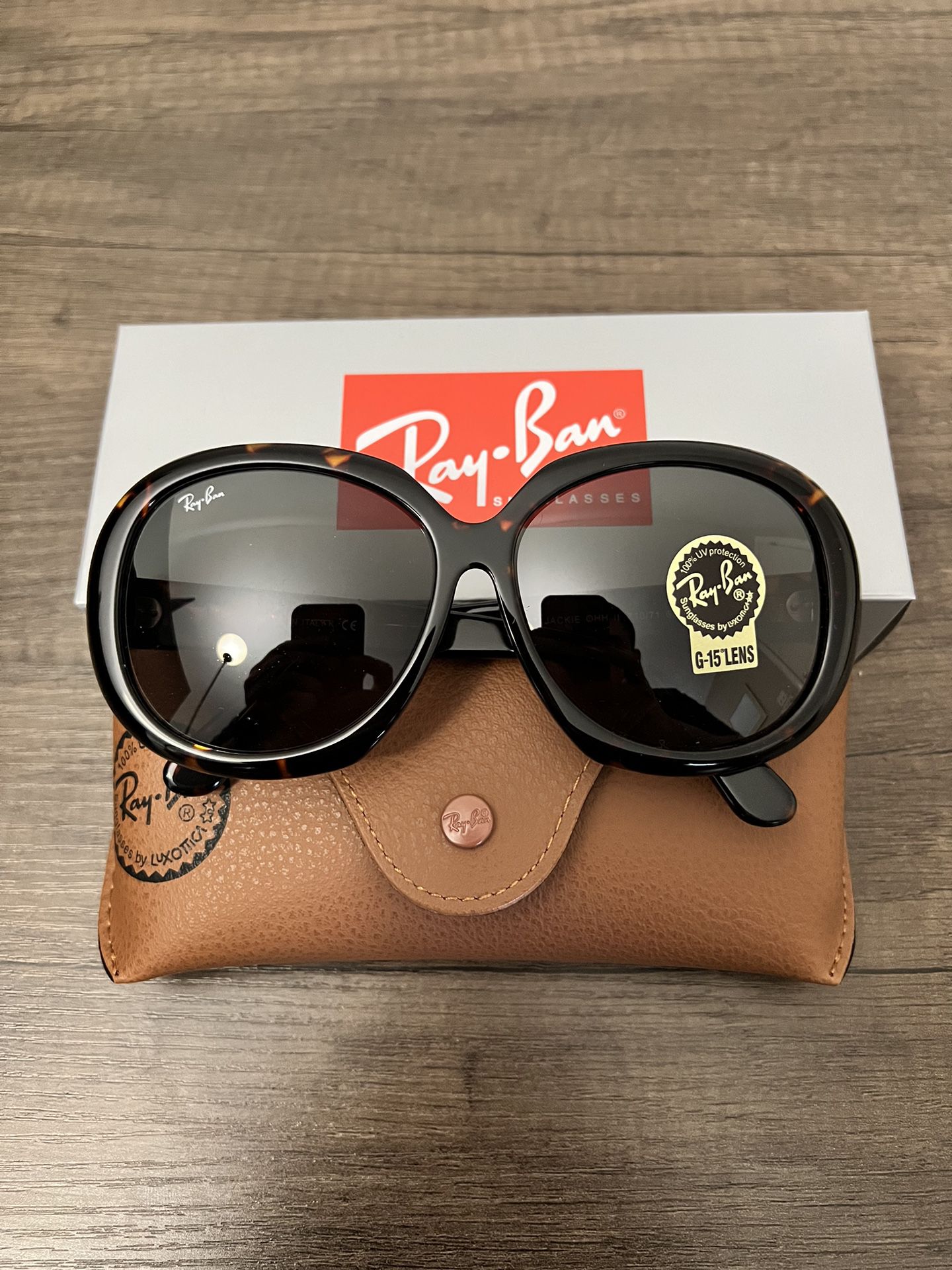Jackie Ohh NEW RayBan Sunglasses with original Ray Ban Packaging 