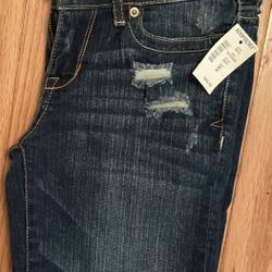 New Aeropostale blue jean bermuda shorts-sz.00