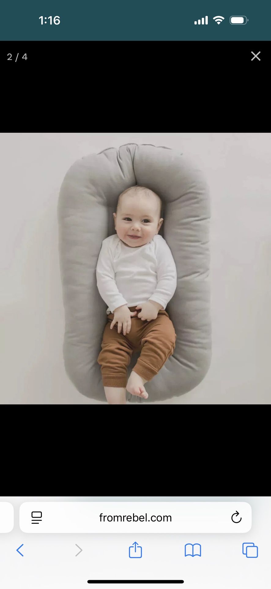 Snuggle Me Organic Lounger