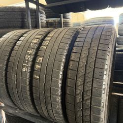 195/75/16C Goodyear Set Of 4 Used Tires