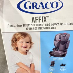 Graco child car seat with youth booster