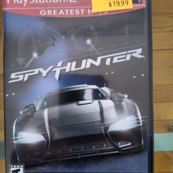 PS2 New Spyhunter Greatest Hits  Factory Sealed 