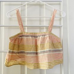 Multi Color Crop Top - Roller Skating Top - Y2K Top