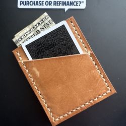 Handcrafted Leather Cardholder 