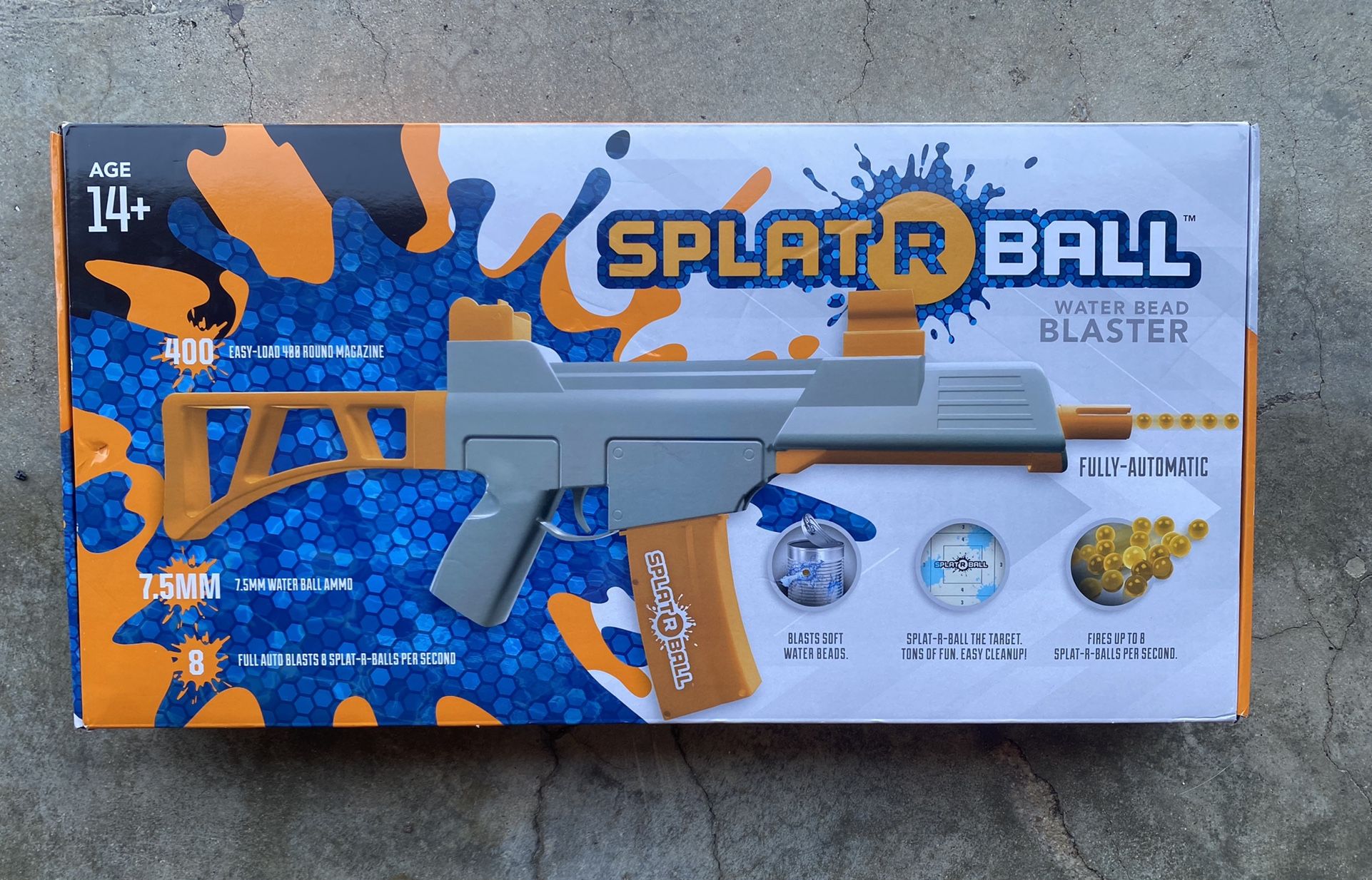 target splat ball guns