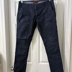 Zara Men's Black Chinos Straight Fit Trouser