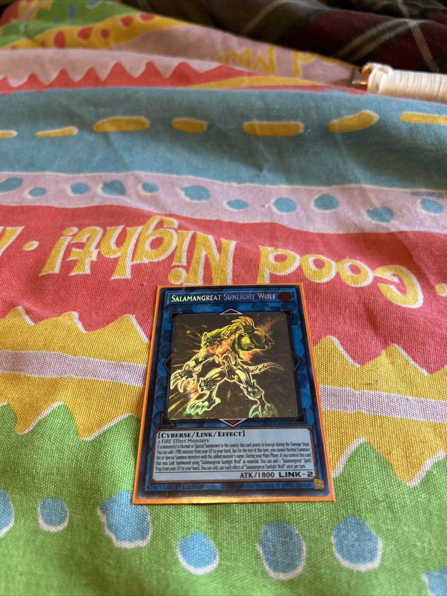 Salamangreat Sunlight Wolf (Ghost Rare)