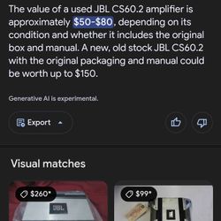 JBL CS60.2 